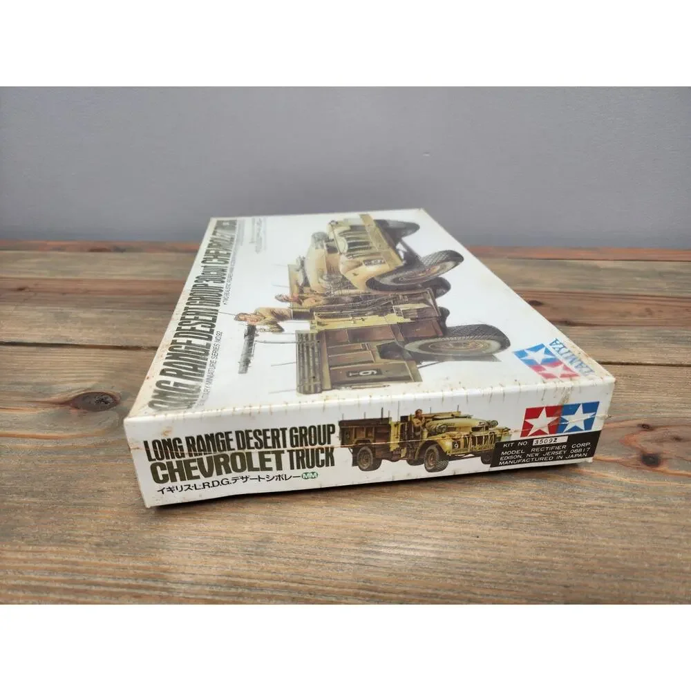 1/35 Tamiya Long Range Desert Group LRDG Chevrolet MM92 35092 Complete NIOB